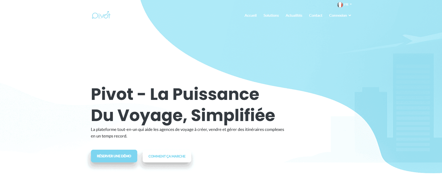 Pivot - L'Outil des Agences de Voyage Nationales