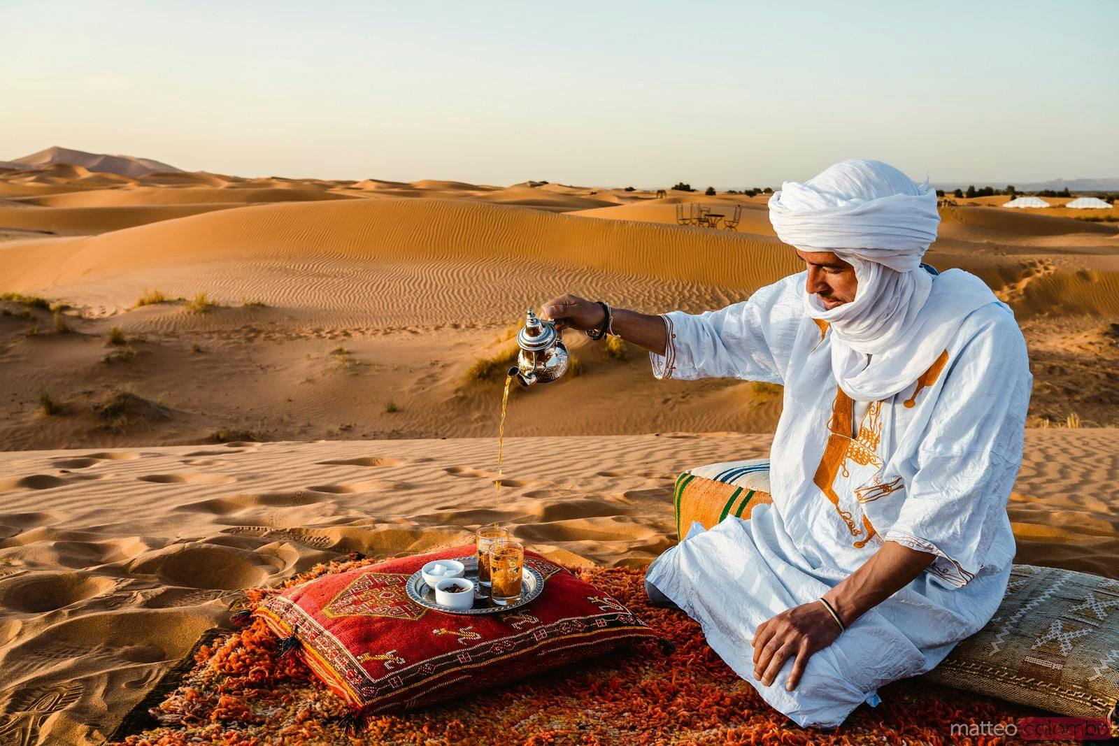 Thé épicé ou la saveur phare du Sahara