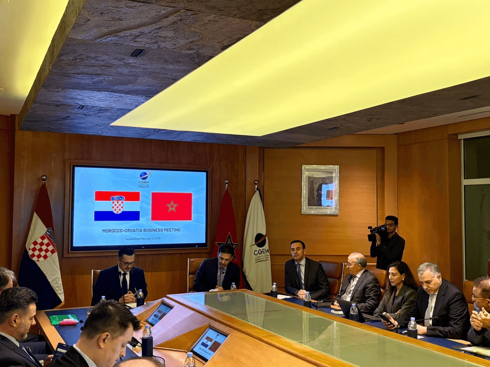 The National Confederation of Tourism highlights investment opportunities at Morocco–Croatia economic meeting